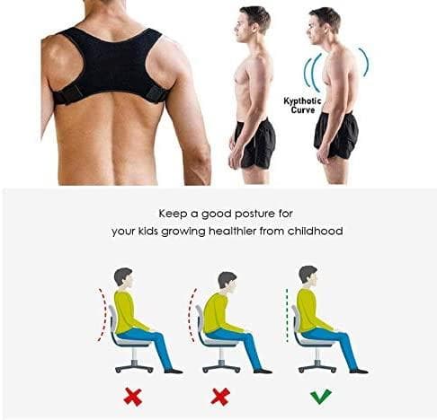 M Posture Selkätuki Asennon korjausvyö selälle
