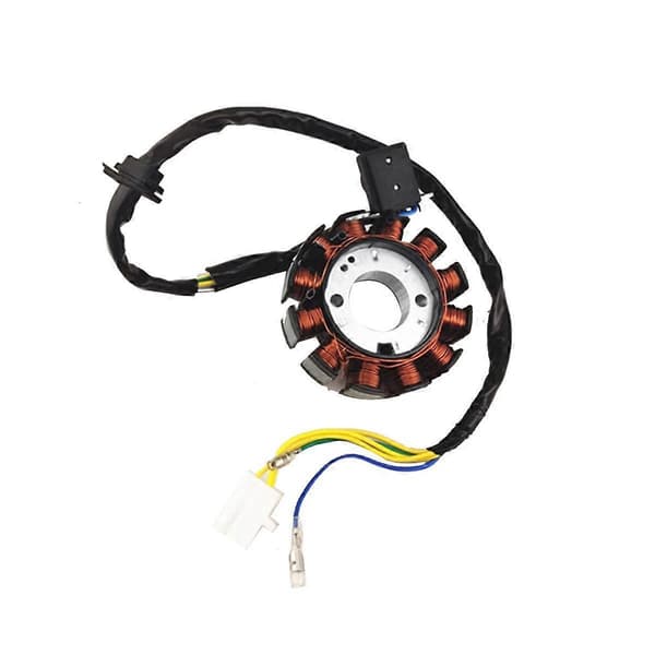 Spole 12 Pol Stator DC Spole Tändningsstator för GY6 125Cc 150Cc