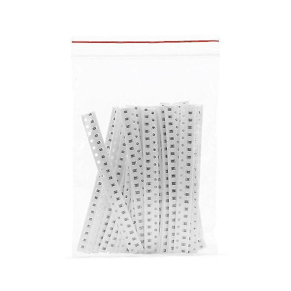 0603 SMD-vastuskit 1ohm-1m Ohm 1% 33 arvoa x 20 kpl = 660 kpl Näytekit