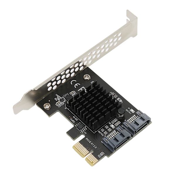 PCIe SATA 3.0 Udvidelseskort til Desktop - Stabil 6 Gbps Transmission, Plug and Play Controller
