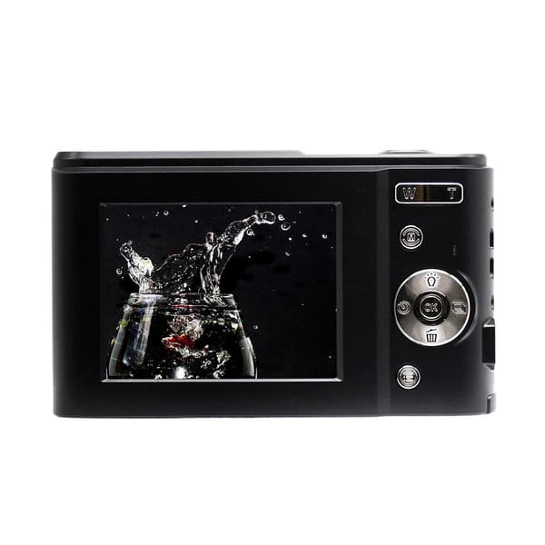 Digitalkamera 1080P 48 Megapixel 16x zoom Sort