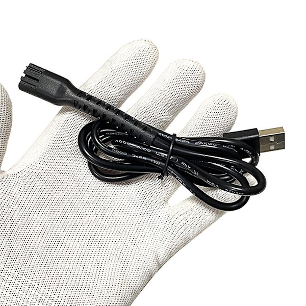 USB-ladekabel for Wahl 8148/8591/85048509/1919/2240/2241 Elektriske Hårtrimmer Tilbehør