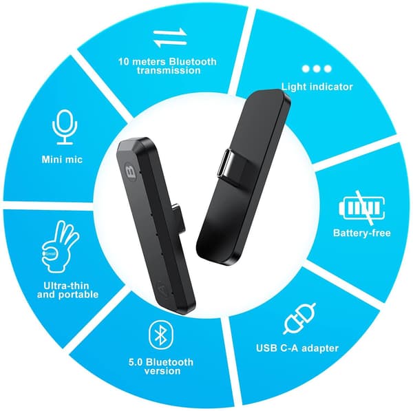 Bluetooth-adapter Kompatibel med Nintendo Switch/lite BT 5.0