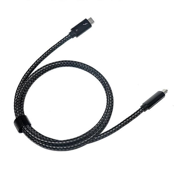 Typ A 2m för MacBook Pro Typ till Typ Thunderbolt 3/4 USB4 Gen3 8K/60Hz PD 100W Snabbladdning