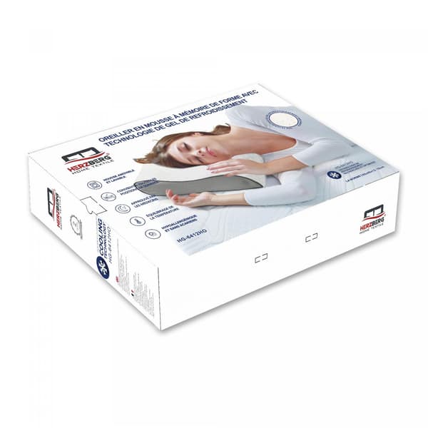 Memory Foam Pute Nakkestøtte - 60x40 cm