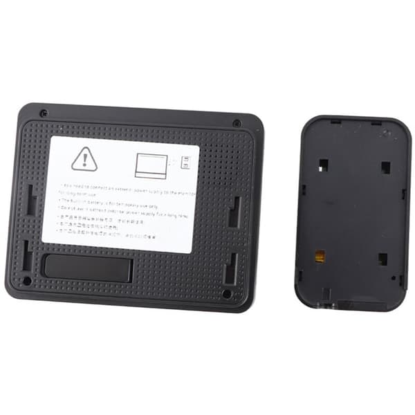 Trådløst dørkamera med 4,3-tommer IPS-skærm, 2,4g batteri, smart HD-syn, nattesyn, video-intercom og visuelt intercom