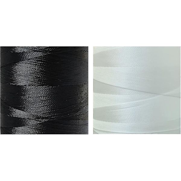 Polyesteri-lanka Raskaaseen Käyttöön Liimattu UV-Kestävä Ulkokäyttöön #69 T70 Koko 210d/3ply Veneiden Verhoiluun, Nahkaan, Ompelemiskäsitöihin, 3000 Jaardin Pakkaus