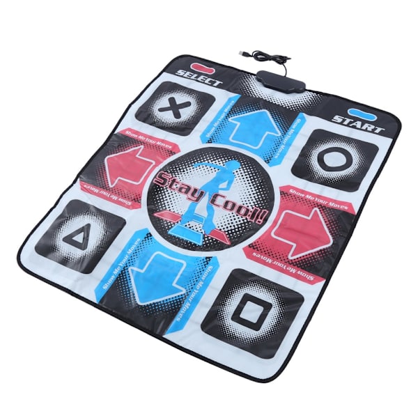 Durable Non-Slip Dance Mat with USB for PC: Improve Your Dance Steps