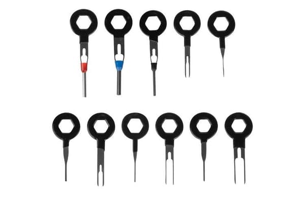 Upholstery remover set 40 pieces for car interior disassembly in nylon bag