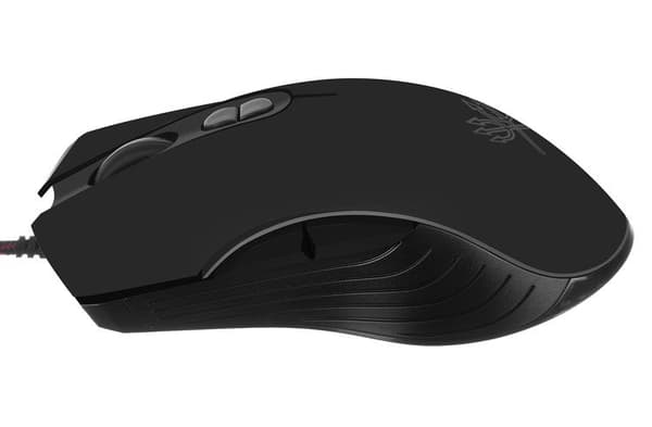 Wired Gaming Mouse USB Optical 7200 DPI 7 Buttons Right-Handed Black