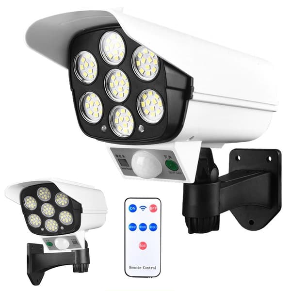 Dummy Security Camera with Sensor - Dummy Camera - Solar Cell