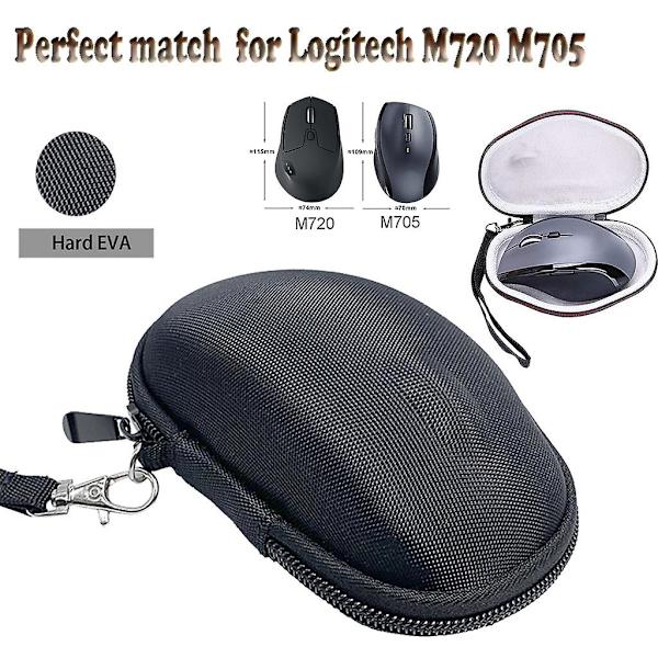 Hård Carry Case Taske til Logitech M720 M705 Triathalon Multi-Enheds Trådløs Mus