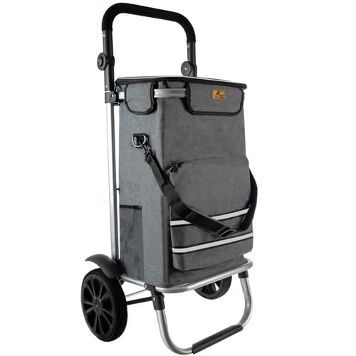 Sammenleggbar handlekurv med veske – 40L
