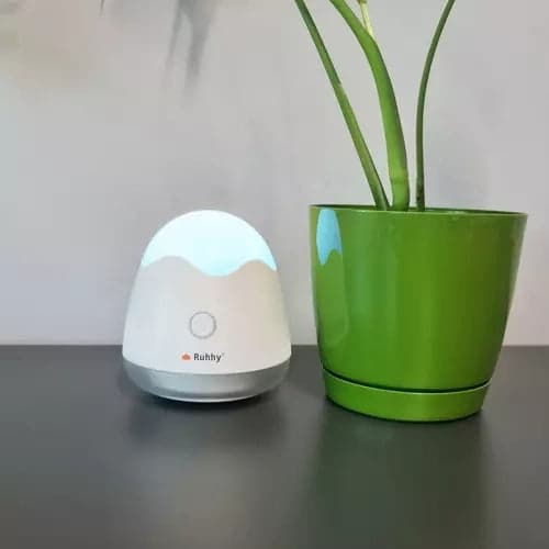2-in-1 Clothes Shaver with Night Light USB-C 800 mAh White