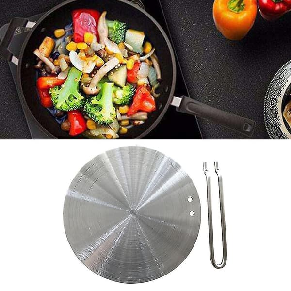 Varme Diffuser Induksjonsadapter Plate Sammenleggbart Håndtak Kaffe Melk Kokekar