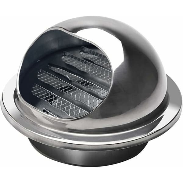 Ventilationsdæksel med rustfri stålgitter