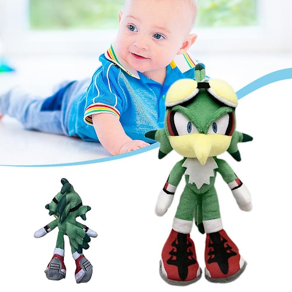 Jet The Hawk -pehmolelu Sonic-pelin hahmo Pehmeä Täytetty Leikkieläin Lasten Halaukseen Sopiva Tyyny