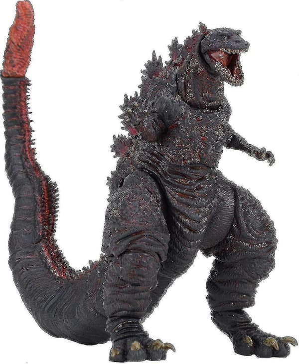 Ægte Godzilla Dinosaur Monster Bevægelig Godzilla Håndlavet Model