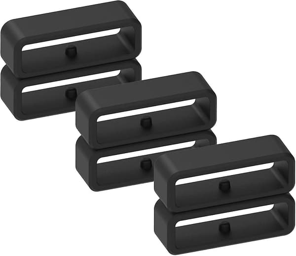 Silikonersättningsarmband Loop Kompatibel med Garmin Forerunner 35/235 (6-pack)