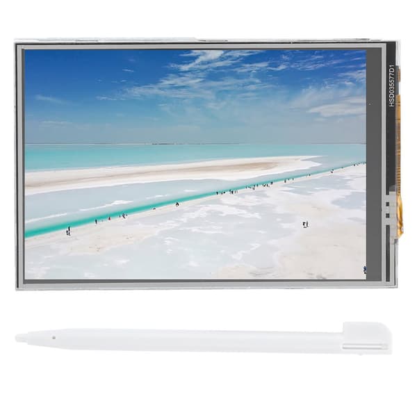 3.5-inch RPi Screen 480x320 4B Resistive Touch Screen with Stylus Customized for Raspberry Pi 3b