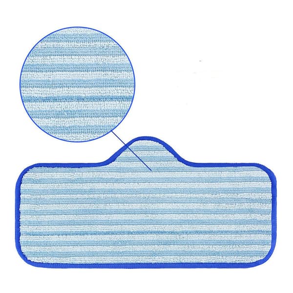 Stykker mikrofiber moppepuder, udskiftningspuder til mikrofiber moppehoved, tilbehør til udskiftning af moppepude, tilbehør til rengøringsklud til mopper, velegnet til mopper