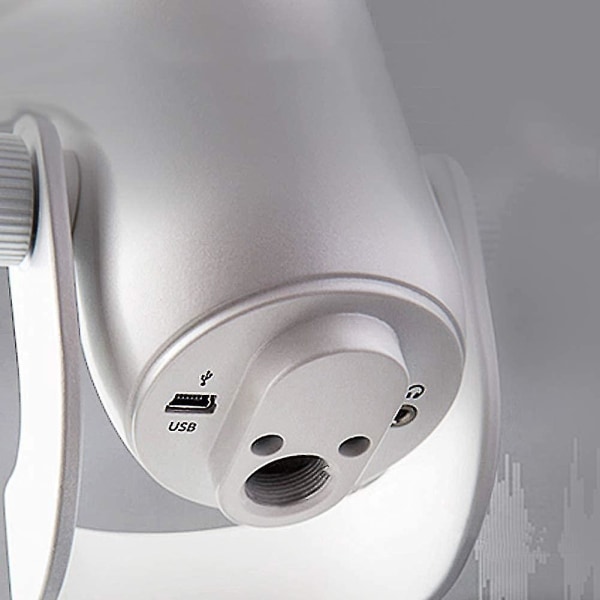 USB-mikrofonkabel for Blue Yeti, 2m Yeti mikrofon strømledning USB A hann til mini dataoverføringskabelledning for Blue Yeti USB-mikrofon, Blue Snowball iC
