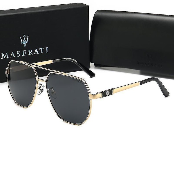 Nya Solglasögon Maserati Solglasögon med stor ram Maserati Polarized Driving Glasses Herr
