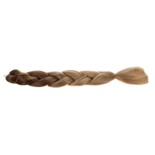 Synteettiset hiusletit ombre blondi 60 cm