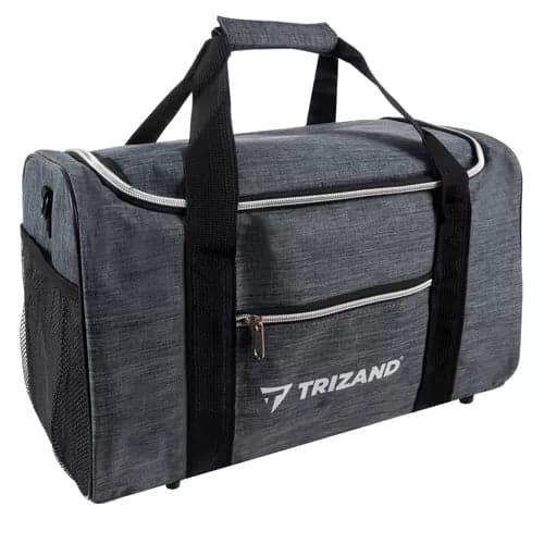 Håndbagagekuffert 40x25x20 cm 20L vandafvisende grå polyester
