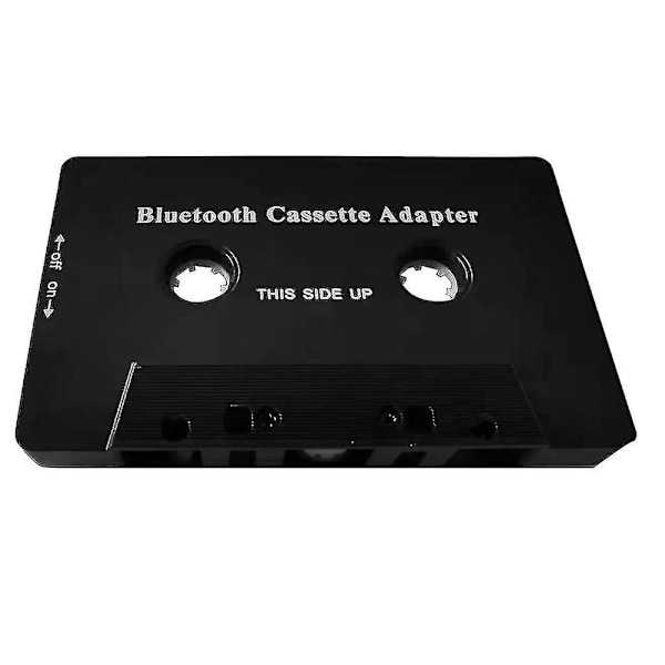 Universal Kassett Bluetooth 5.0 Ljud Bilband Aux Stereo Adapter Med Mikrofon Kompatibel Telefon Mp3 Aux Kabel-dt