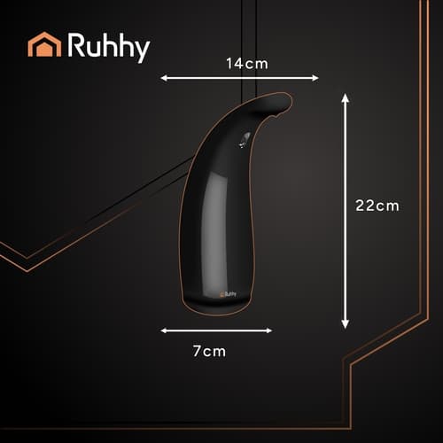 Automatic Touchless Soap Dispenser 300 ml IPX7 Black