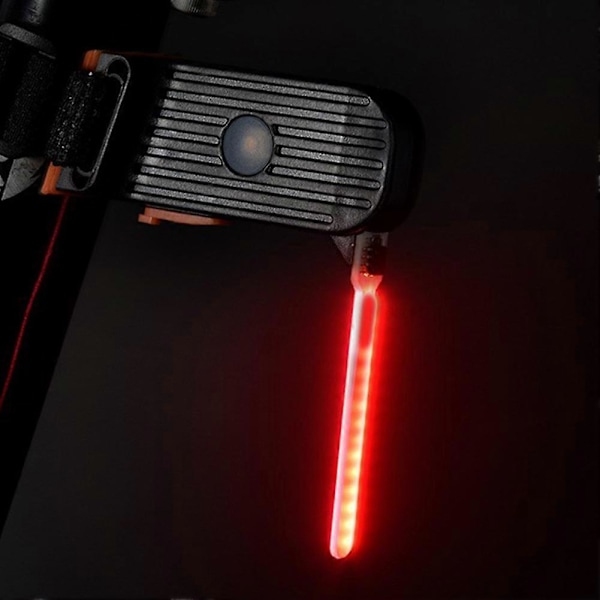 Cykeldelar Pon Drop Light USB Uppladdningsbar Cykel Baklampa 3 Ljuslägen Robust och Hållbar Lämplig för Alla Cyklar