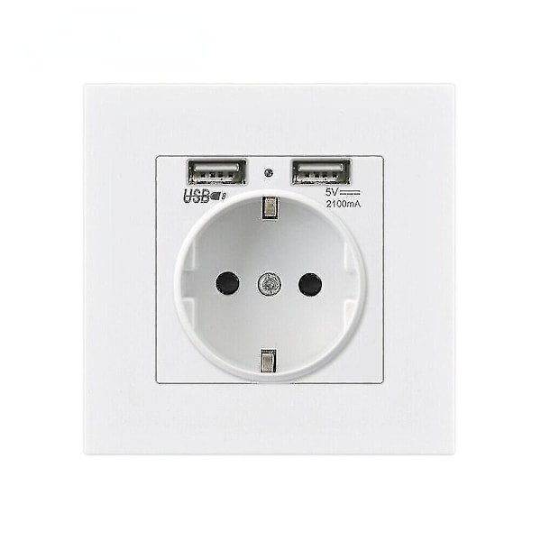 1080p Full HD Mini Kamera EU Hushålls Dubbel USB Strömuttag Wifi Nanny Cam