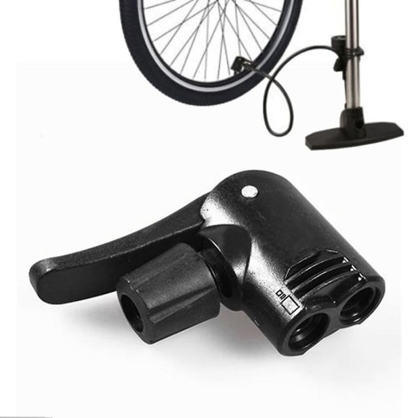 Sykkeldekkventil Adapter 3 i 1 Erstatning Dobbelthode Luftpumpe Adapter Ventil