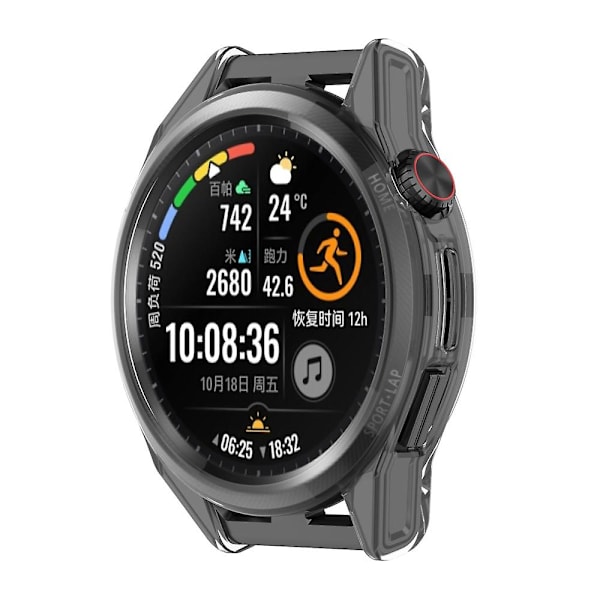 TPU Beskyttelsesetui til Huawei Watch GT3 SE/GT Runner 46mm Galvaniseret Bumper Beskyttelsesdækning Smart Ur Beskyttelsesskal