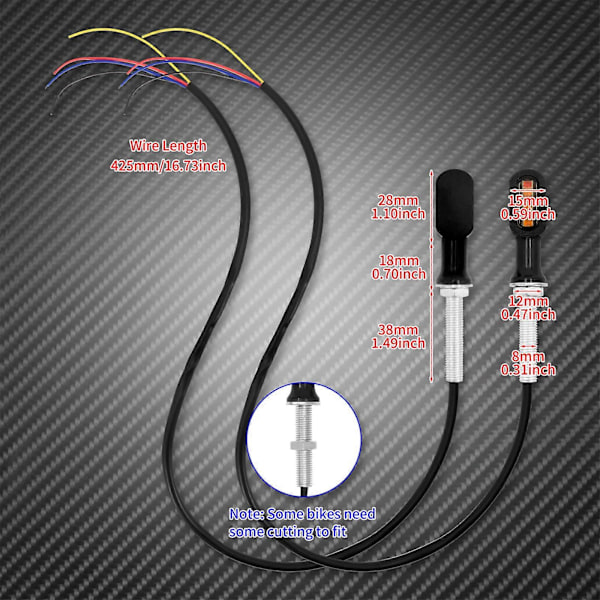 Motorcykel E Märkt LED Bakre Mini Broms Blinkers Ljus Indikator Körlampa För Harley Spotster XL883 Touring Glide Dyna Softail