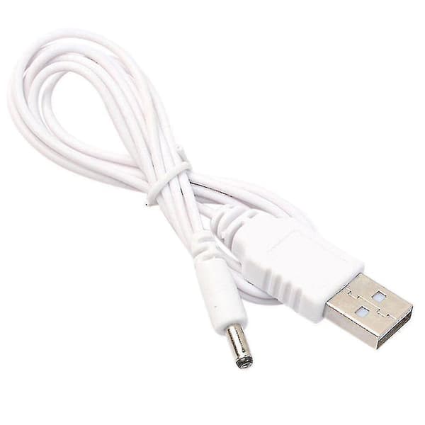 Usb-ladekabel for Foreo Luna 3 ansiktsrensbørste, hvit