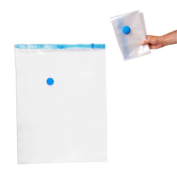 Vacuum bags for clothes 60x80 cm 5-pack reusable