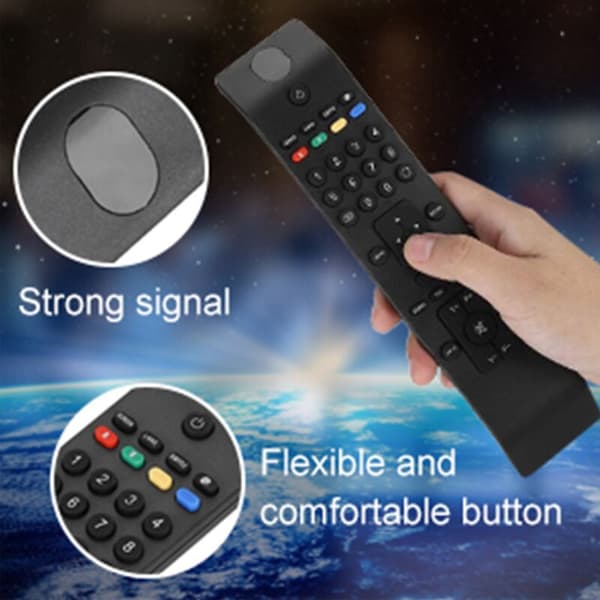 RC3902 Universal TV-fjernkontroll, erstatnings smartfjernkontroll for SHARP