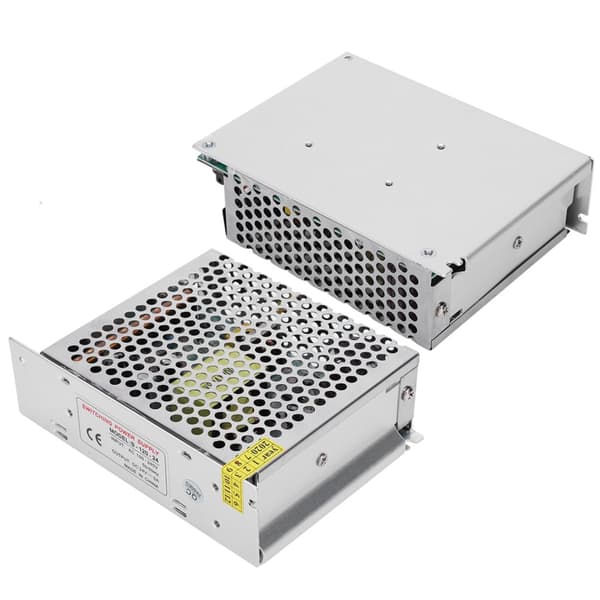 DC24V LED-skjerm Strip Light Switch Strømforsyningsdriveradapter i aluminiumslegering