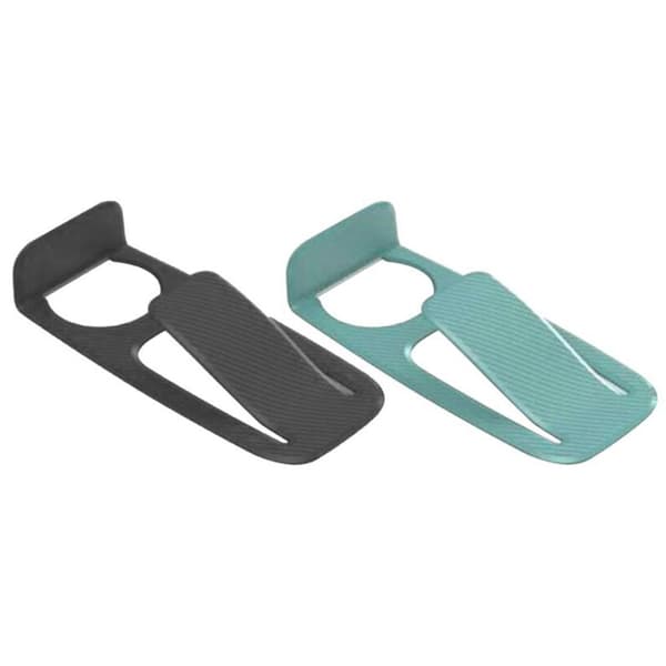 Spring Innovative dørstopper holder døren åpen på riktig måte Svart