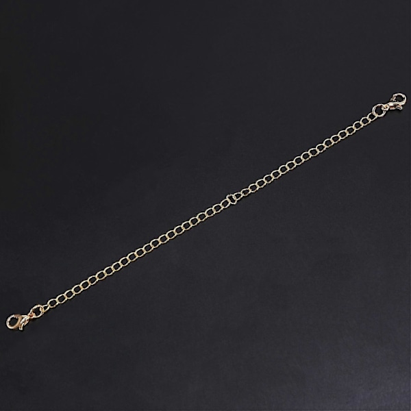12st Kedjeförlängare, 6 Storlekar Rostfritt Stål Armbandsförlängning Halsbandsförlängare För DIY Smycken