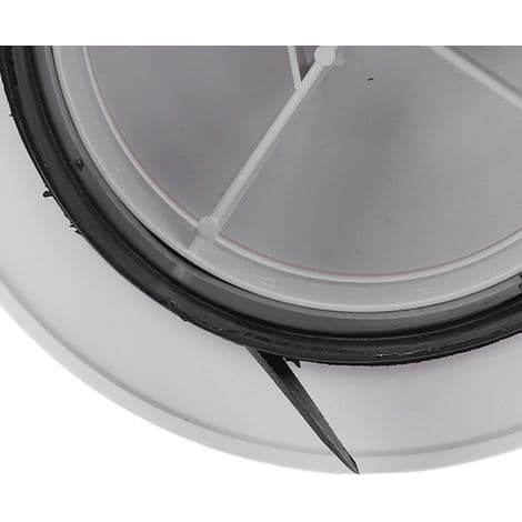 75 mm rund luftventil, justerbar ABS-plast takdiffusor for soverom, bad, stue