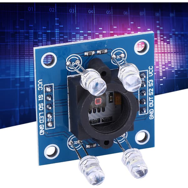 GY-31TCS230 TCS3200 Farvesensor Identifikationsmodul, 3,5V Detektion