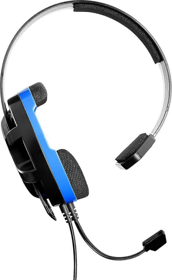 Turtle Beach Recon Chat Trådbunden Headset för PS4/PS5 - Svart/Blå