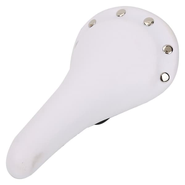 Waterproof Shockproof Road Bike Saddle - High Quality Bicycle Accessory (White)