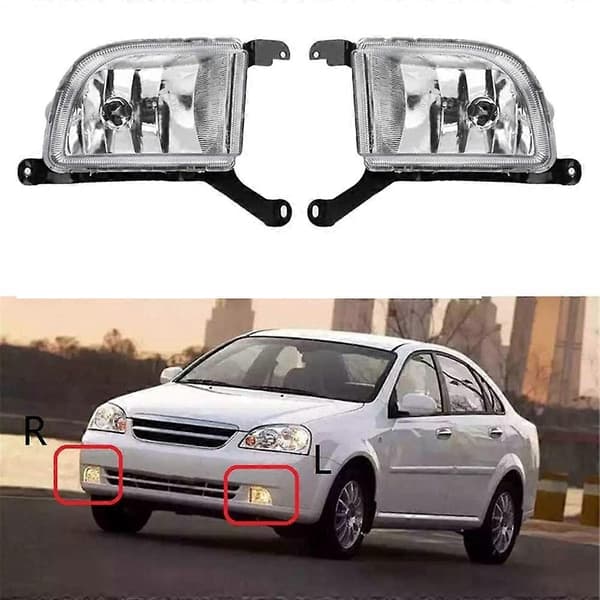 Bil Frontfanger Tåkelys med Lyspære for Lacetti/Optra 4DR for 2003-2007