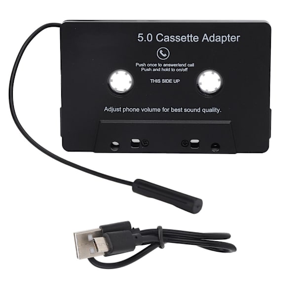 Bil Bluetooth Kassettadapter - Konverterer Bånd til MP3-spiller