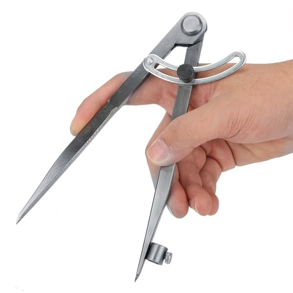 Leather Divider - 200mm Wing, Rotating Tool for Distance and Edge Measurement
