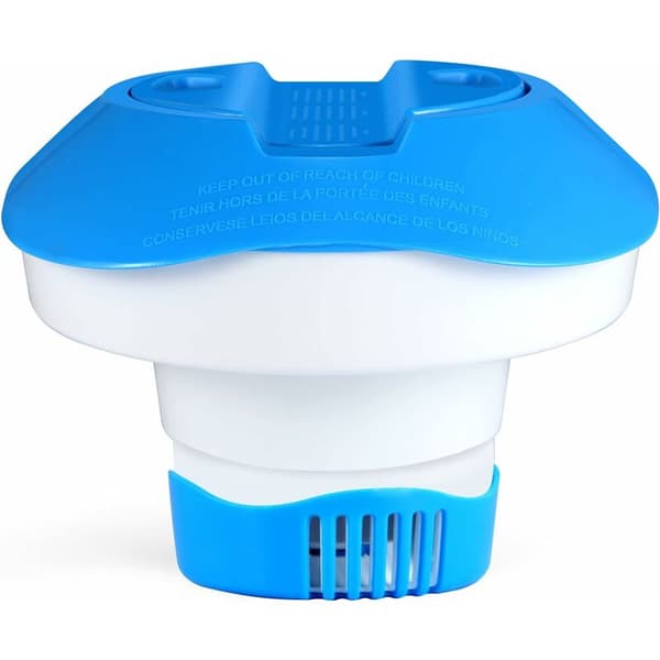 Flydende dispenser, flydende dispenser til klortabletter til swimmingpools, spabade, boblebade og springvand